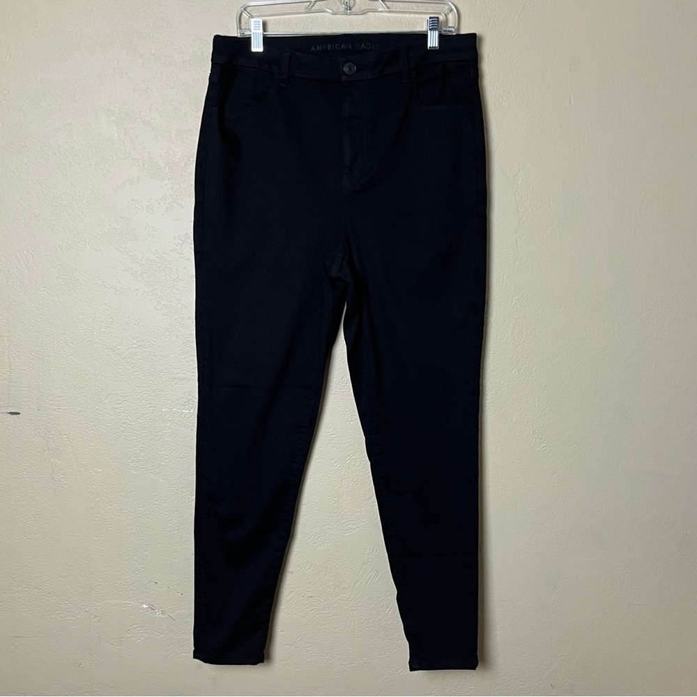 Michael Kors‎ Izzy Skinny Black Mid Rise Stretch Jeans Size 6 Petite